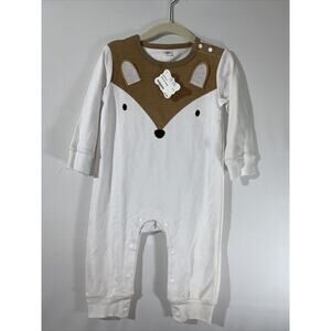 Redrose Infant Boys Fox Play suit One Piece Pajamas 18-24 Months Nwt Romper